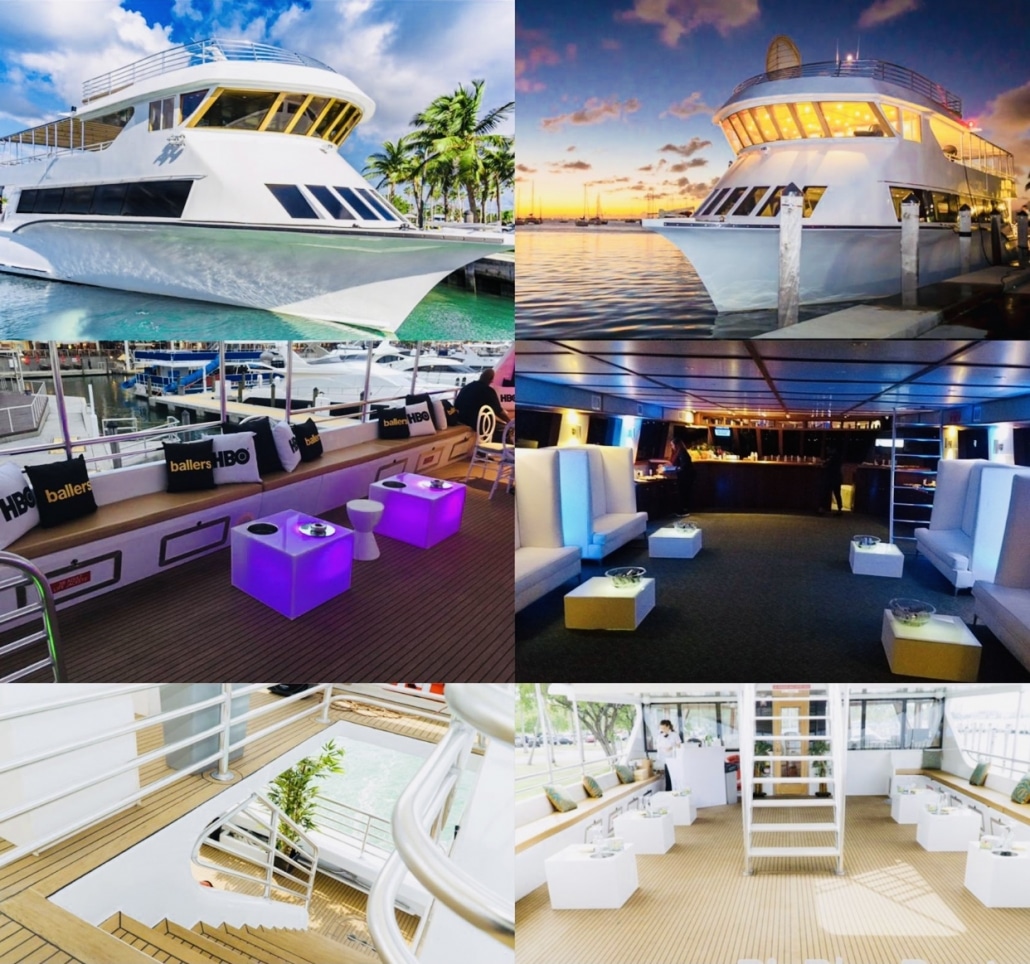 yacht party packages